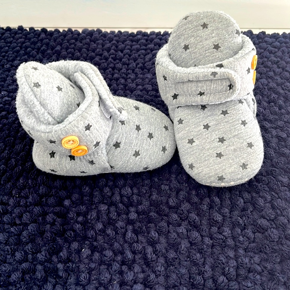 Cozy infant slippers!